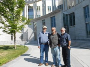 Mark, Brian, Ron, at JC USCourt